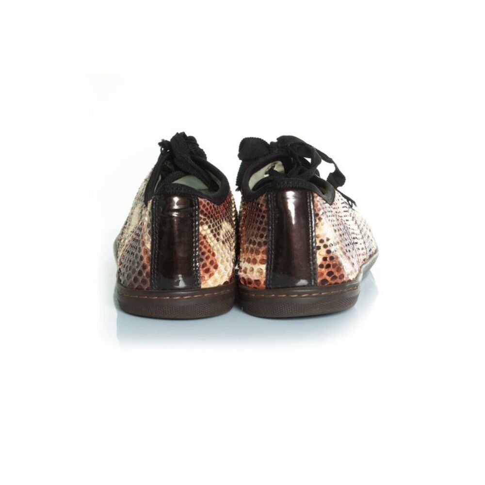 Lanvin Python Trainers With Patent Leather Toe - image 6
